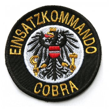 Aufnäher | EKO Cobra Wappen rund