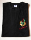 T-Shirt schwarz mit Stick| inkl. Eko Cobra Logo
